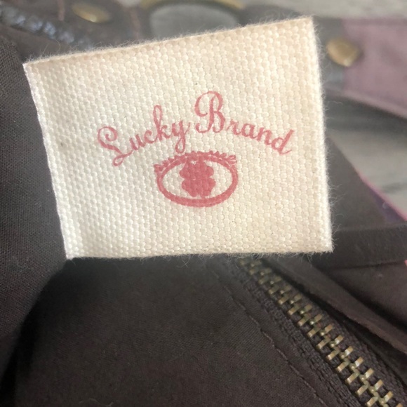 Lucky Brand Patchwork  Leather Shoulder Bag - Picture 8 of 8